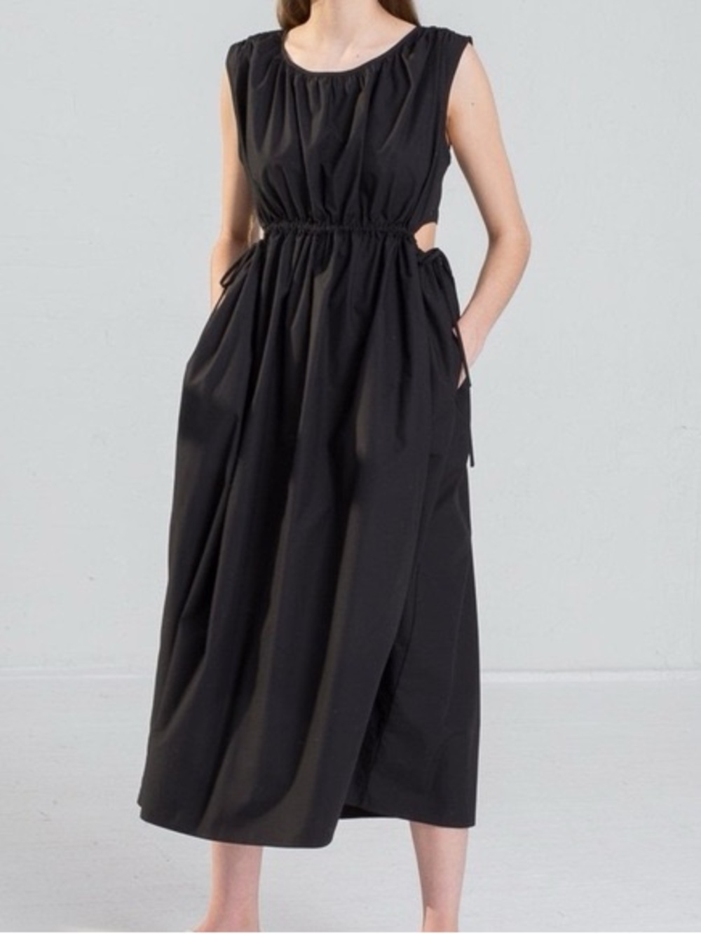 CARON CALLAHAN goa dress in black size small